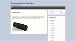 Desktop Screenshot of newrearviewmirror.info